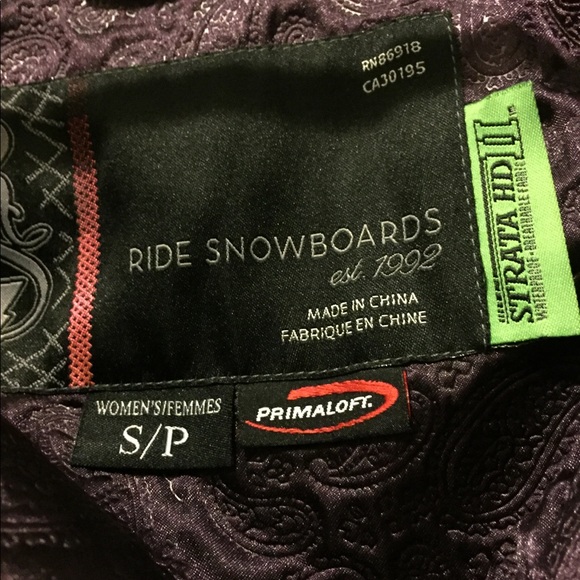 Ride Snowboard Jacket - Picture 5 of 5
